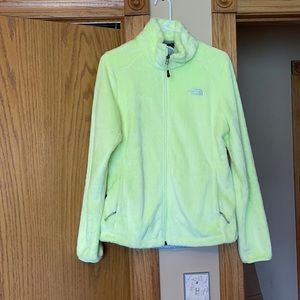 Not Sold - North face jacket size L, lime green